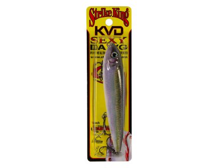 Strike King KVD Sexy Dawg Topwater Lure, Palmetto Blue Back Herring