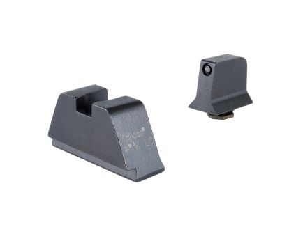 Trijicon Night Sight Set - Front/Rear Green Precision Sights for Night and Day Clarity - GL201-C-601137