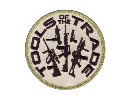 Rothco Tools Of The Trade Morale Patch - Black