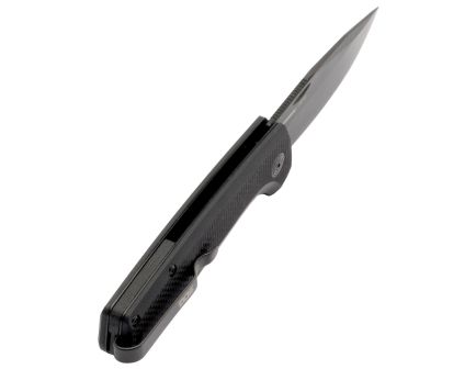 SOG Knives Terminus SJ Folding Knife Clip Point Black - for Versatile Carry - SOG-TM1005-BX
