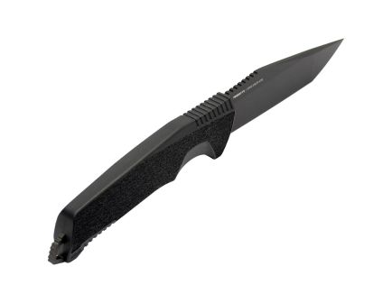 SOG Knives Trident FX Fixed Knife Tanto Black - Durable, Lightweight and Reliable Handle for Tactical Performance - SOG-17-12-01-57