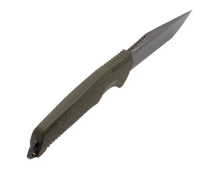 SOG Knives Trident FX Fixed Knife Tanto OD Green - Durable, Lightweight and Reliable Handle for Reliable Outdoor Use - SOG-17-12-03-57