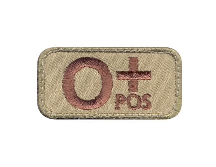 Rothco O Positive Blood Type Morale Patch