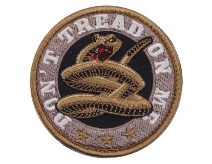Rothco Dont Tread On Me Round Morale Patch - Packaging Bulk Packaging