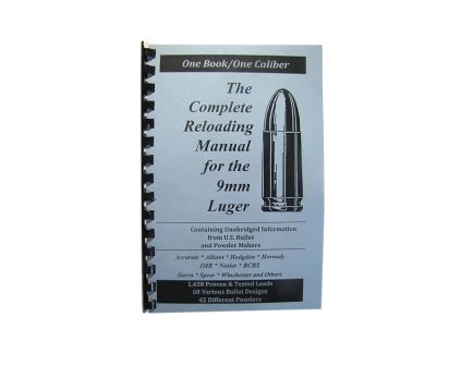 Loadbooks USA 9mm Complete Reloading Book Manual