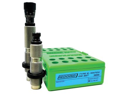 Redding Reloading Equipment 6mm Creedmoor Rifle Type S Match Bushing Full Die Set