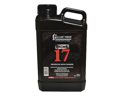Alliant Powder Reloder 17 Short Magnum Rifle Smokeless Powder, 5 lb Canister