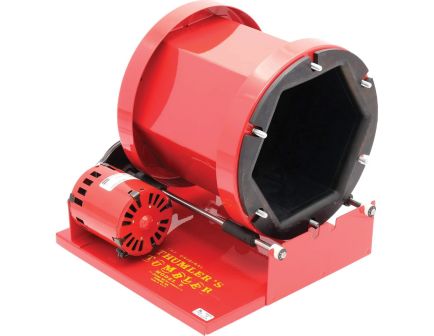 Thumler's Tumbler Model B 110 V Heavy-Duty #15 Rock Tumbler, 15 lb Red