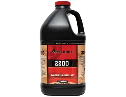 Accurate Powder 2200 .223 Remington/6.5 Grendel/6.8 SPC Rifle Smokeless Powder, 8 lb
