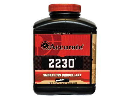 Accurate Powder 2230 .223 Remington/.458 Win Mag Rifle Smokeless Powder, 1 lb