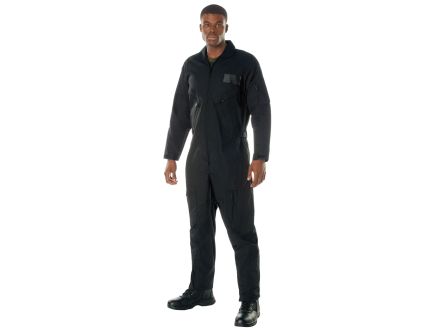Rothco Flightsuit - Black, 5X-Large