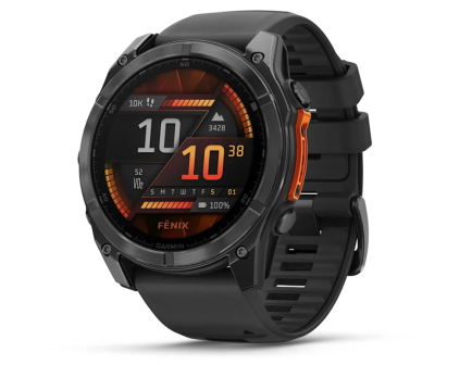 Garmin Fenix 8 – 51 mm, AMOLED, Slate Gray with Black Silicone Band