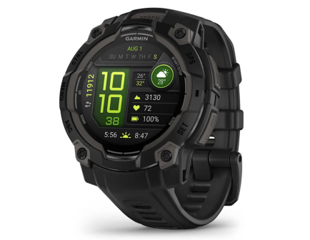 Garmin Instinct 3 45 mm, AMOLED, Black with Black Band