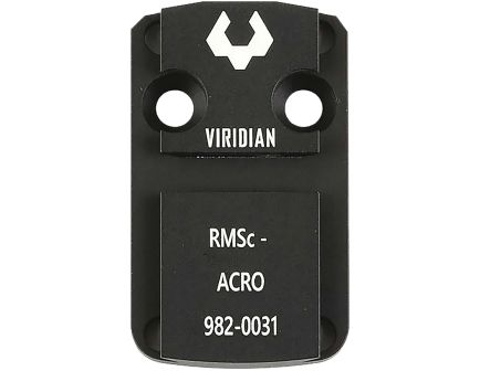Viridian Adapter Plate 0.20" - Low-Profile Optic Mount Adapter - 982-0031