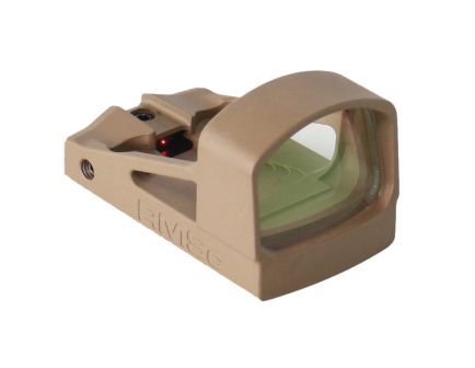 Shield Sights RMSc Glass Edition Red-Dot Reflex Sight 8 MOA Dot - Precision - RMSC-8MOA-GLASS-FDE