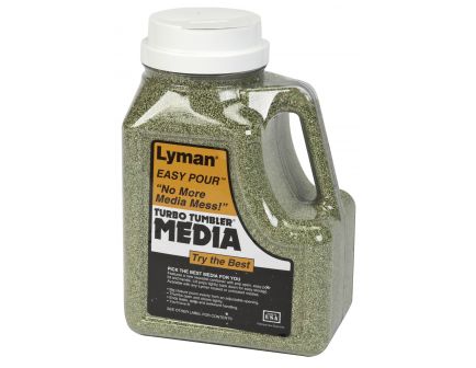 Lyman "Easy Pour" Turbo Brass Cleaning Media Corncob Green 6lb 7631394