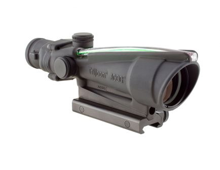 Trijicon TA11F ACOG 3.5x35 Dual Illuminated Green Chevron BAC 233 Flattop Recticle Scope - TA11F-G