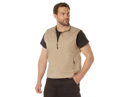 Rothco Undercover Travel Vest - Khaki, 3X-Large