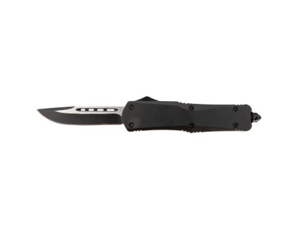 Steel River Spartan Folding Knife, Drop Point, Black - Robust Handle, Secure Locking Mechanism, Ideal for Tactical and Daily Use - T624BDP