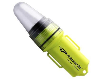 Princeton Tec Aqua Strobe Flashlight, Neon Yellow - AS-LED-NY