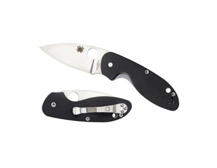 Spyderco Efficient Drop Point Folding Knife, 2.98" - C216GP