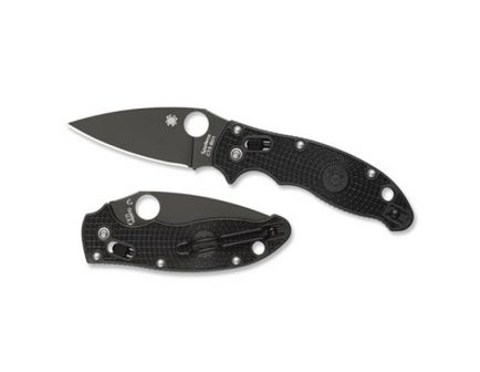 Spyderco Manix 2 Drop Point Lightweight Folding Knife, 3.37" - C101PBBK2