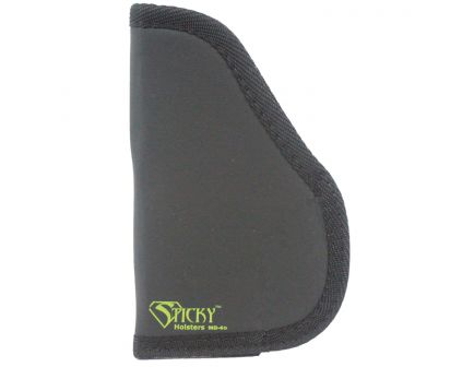 Sticky Holsters Medium Ambidextrous Hand Concealment Modified Holster, Black with Green Logo - MD4GEN1