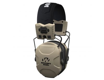 Walkers Game Ear Xcel 100 26 dB Digital Electronic Earmuff w/ Voice Clarity, Gray - GWPXSEM
