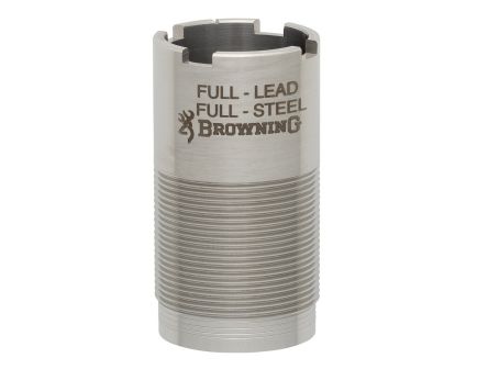 Browning Standard Invector 12 Gauge Full Flush Choke Tube, Stainless - 1130253