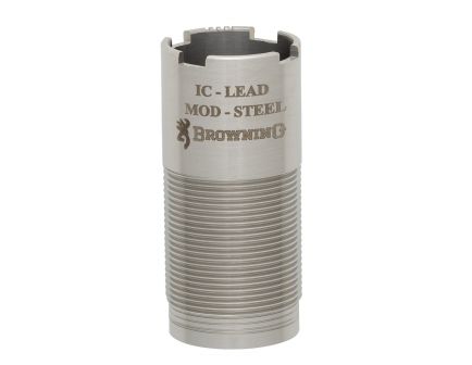 Browning Invector 20 Gauge Improved Cylinder Standard Flush Fit Choke Tube, Stainless Steel - 1130285