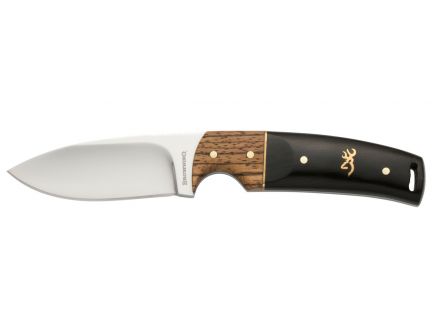 Browning Buckmark Hunter Drop Point Fixed Blade Knife, 3.125" - 3220271