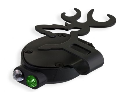Browning Buckmark 13 lm LED Cap Light, Black - 3716110