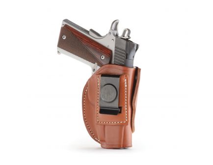 1791 Gunleather 4WH-1 Size 1 Right Hand 3" to 4" Barrel 1911 IWB/OWB Concealment 4-Way Holster, Classic Brown - 4WH-1-CBR-R