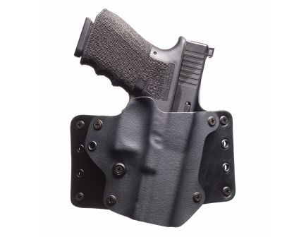 Black Point Tactical Leather Wing Right Hand FNH FNS 9/40C QWB Holster, Textured Black - 102865