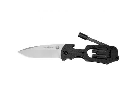 Kershaw Select Fire Drop Point Multi-Tool Knife, 3.4", Black - 1920