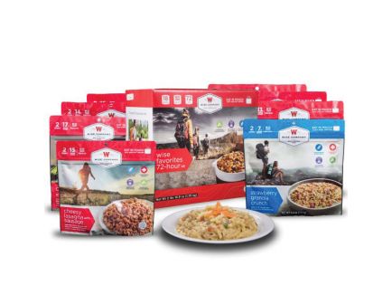 Wise Food Freeze Dried Camping and Backpacking Food, 12 Servings Entrees, 6 Servings Breakfasts - 05-913