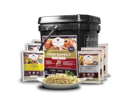 Wise Food Emergency Freeze Dried Breakfast and Entree Bucket, 84 Servings - 01-184