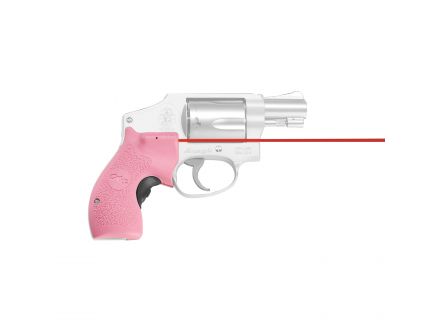 Crimson Trace Front Laser Grip for S&W J Frame Compact Revolver, Pink - LG105PINK