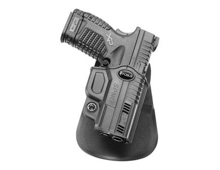 Fobus Evolution Right Hand Springfield XD-S Holster, Black - SPND