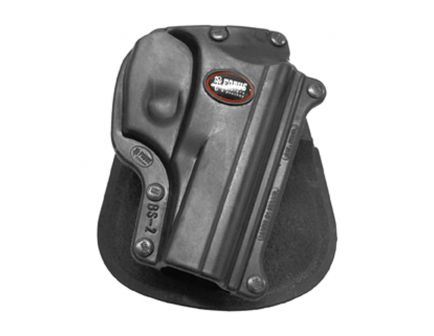 Fobus Standard Right Hand Bersa Thunder 380 Holster, Paddle Mount, Smooth Black - BS2
