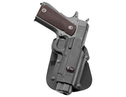 Fobus Standard Right Hand 1911 Style Holster, Smooth Black - C21