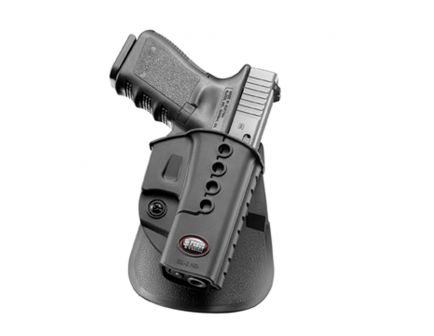Fobus Evolution Right Hand Glock 17/19/22/23 Holster, Smooth Black - GL2E2