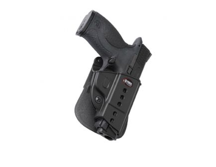 Fobus Evolution Right Hand S&W M&P Holster, Paddle Mount, Smooth Black - SWMP