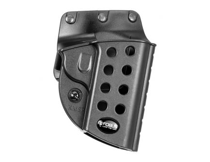 Fobus Evolution Right Hand 1911 Style Holster, Belt Loop/Roto Slide Mount, Smooth Black - R1911BH