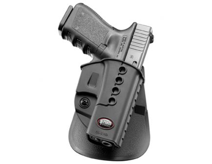 Fobus Evolution Right Hand Glock 23/31/32/34/35 Holster, Smooth Black - GL2E2RP