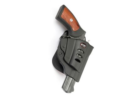 Fobus Evolution Right Hand Ruger GP100 Revolver Holster, Smooth Black - RUGPRP