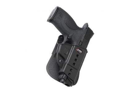 Fobus Evolution Right Hand S&W M&P Holster, Roto Paddle Mount, Smooth Black - SWMPRP
