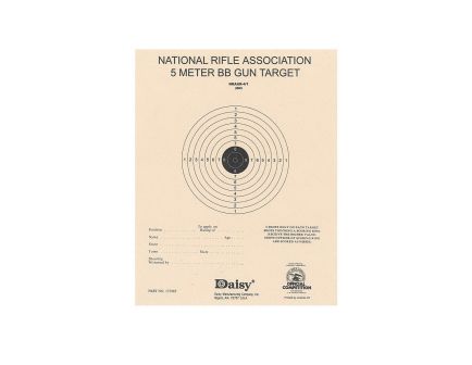 Daisy Outdoor Products Official NRA 5m Bb Target, Tan, 50/pack - 990408-001