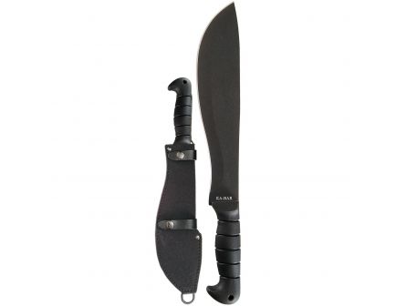 KA-BAR Cutlass Machete Fixed Blade Knife, 11", Black - 1248
