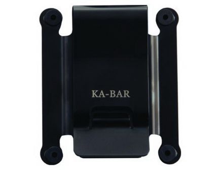 KA-BAR Belt Clip for Ka-Bar TDI, Hinderer, Becker and ESEE Fixed Blade Knives, Black - 1480CLIP